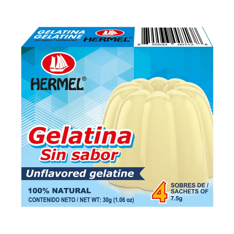 Gelatina sin Sabor